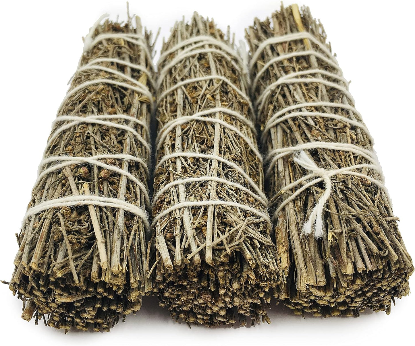 Desert Sage Bundle - 3 Pack - Dried Sage for Spiritual Cleansing, Smudging Kit, Home Purification - 4" Inch Long
