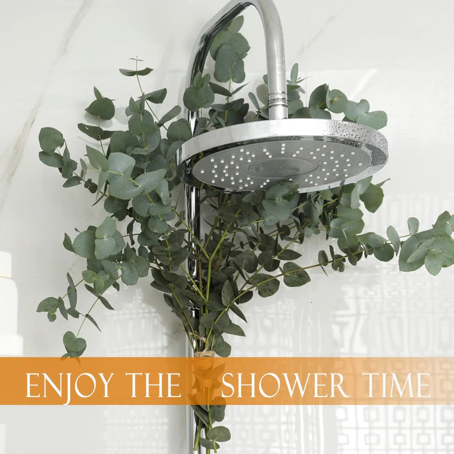 20Pcs Dried Eucalyptus Bundle 17'' Real Eucalyptus Stems - 100% Natural Fresh Eucalyptus Leaves Greenery Stems for Shower Home Decor Flower Arrangement and Wedding