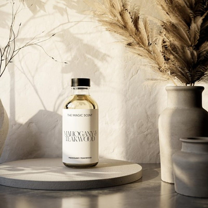 Mahogany & Teakwood Oils for Diffuser - HVAC, Cold-Air, & Ultrasonic Diffuser...