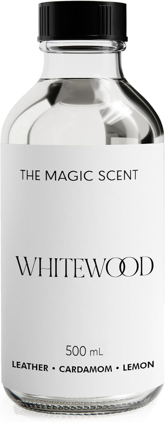 Whitewood Oils for Diffuser - HVAC, Cold-Air, & Ultrasonic Diffuser Oil Inspired by the 1 Hotel, Miami Beach - Essential Oils for Diffusers Aromatherapy (500 Ml)